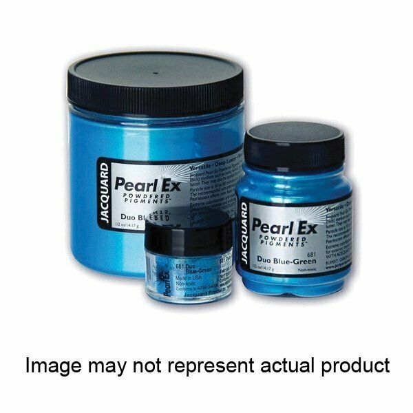 Jacquard Products Jacquard Pearl Ex JPXU640 Artist Pigment, Powder, Carbon Black, 3 g, Jar JACU-640